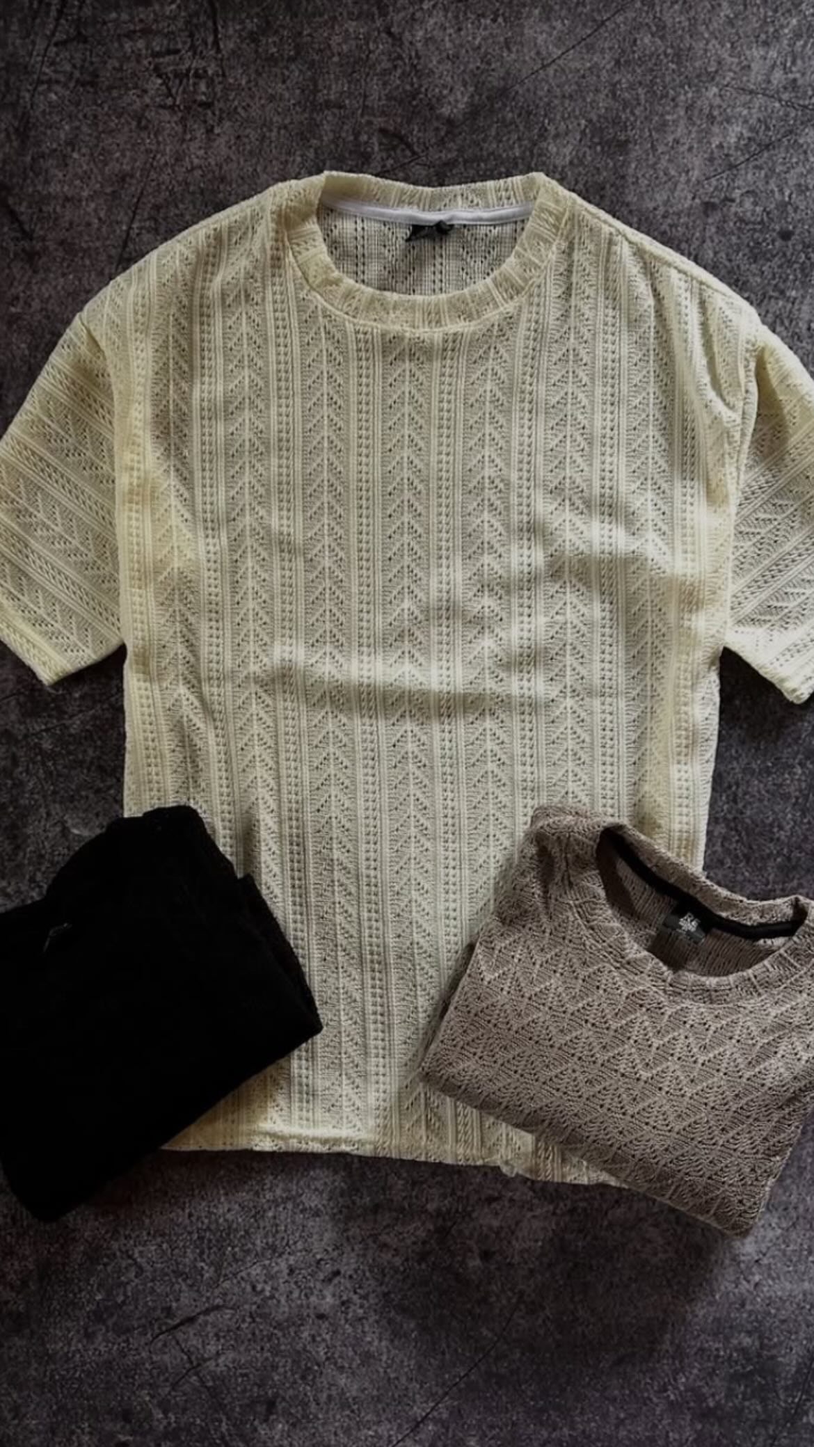 REMERAS OVERSIZED| TEJIDAS