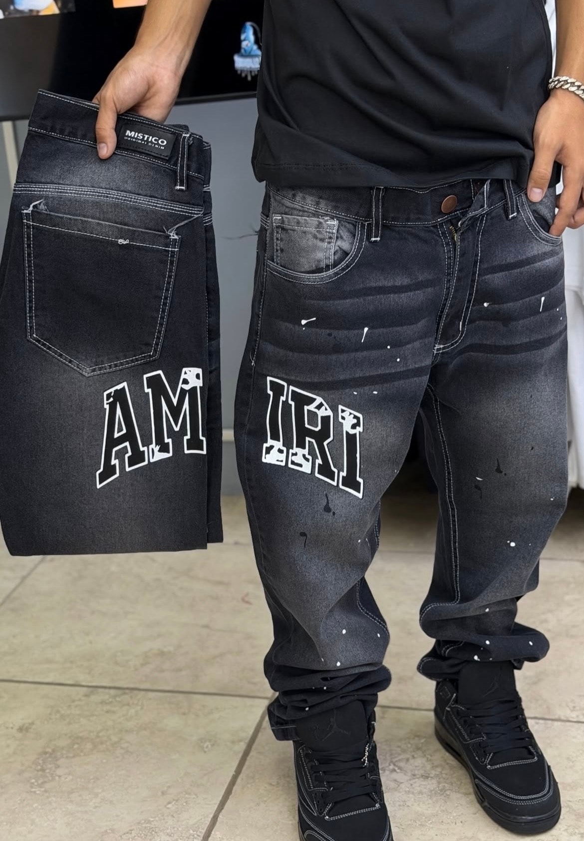 JEAN MOM AMIRI | NEGRO